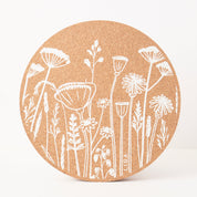 Cork Max Placemats | Flowers | Set of 2
