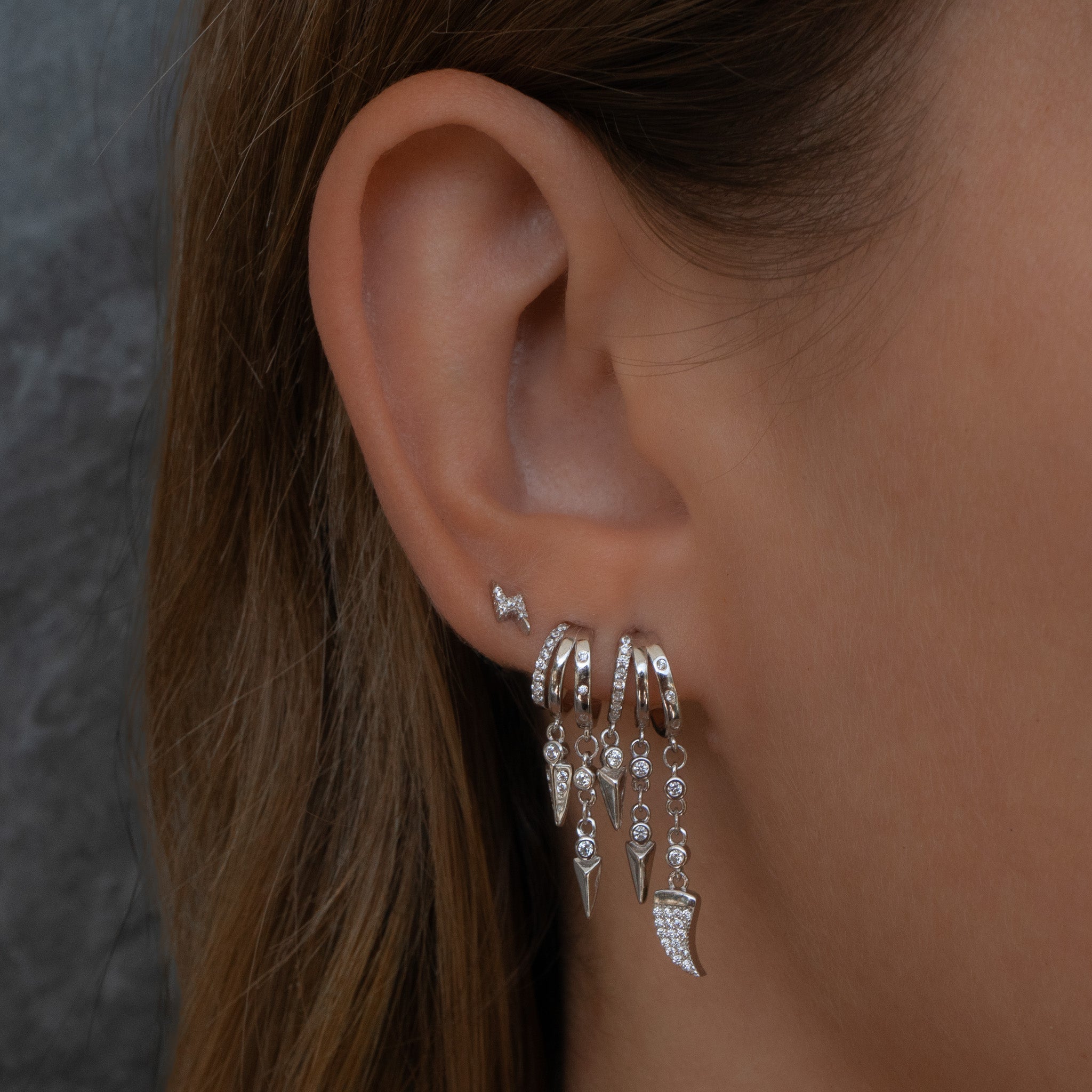 Cairo Earrings - Silver