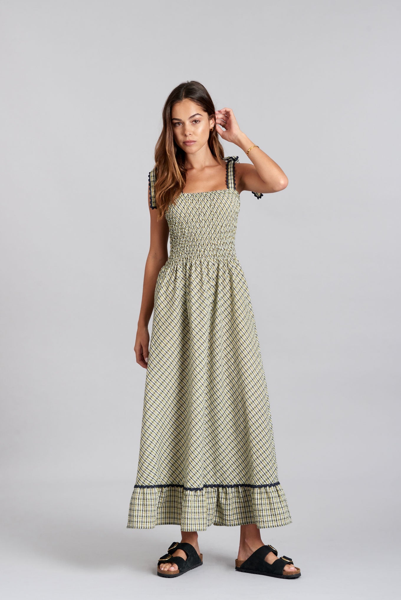 HOYA - Organic Cotton Summer Check Dress