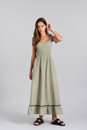 HOYA - Organic Cotton Summer Check Dress