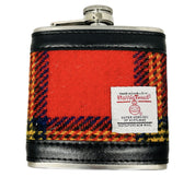 Harris Tweed Hip Flask 6oz