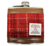 Harris Tweed Hip Flask 6oz