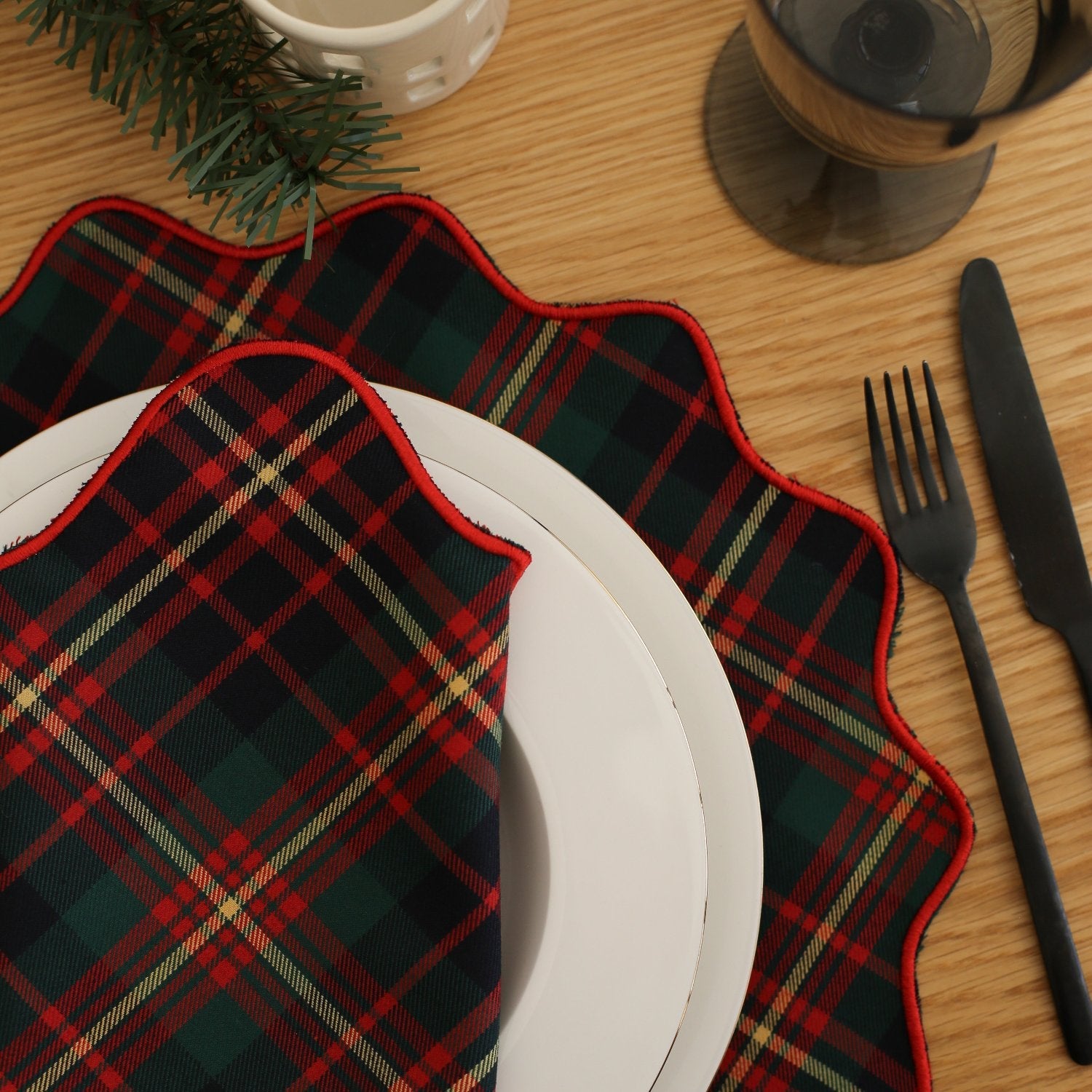 Scotch Plaid Placemats ( Set of 2)