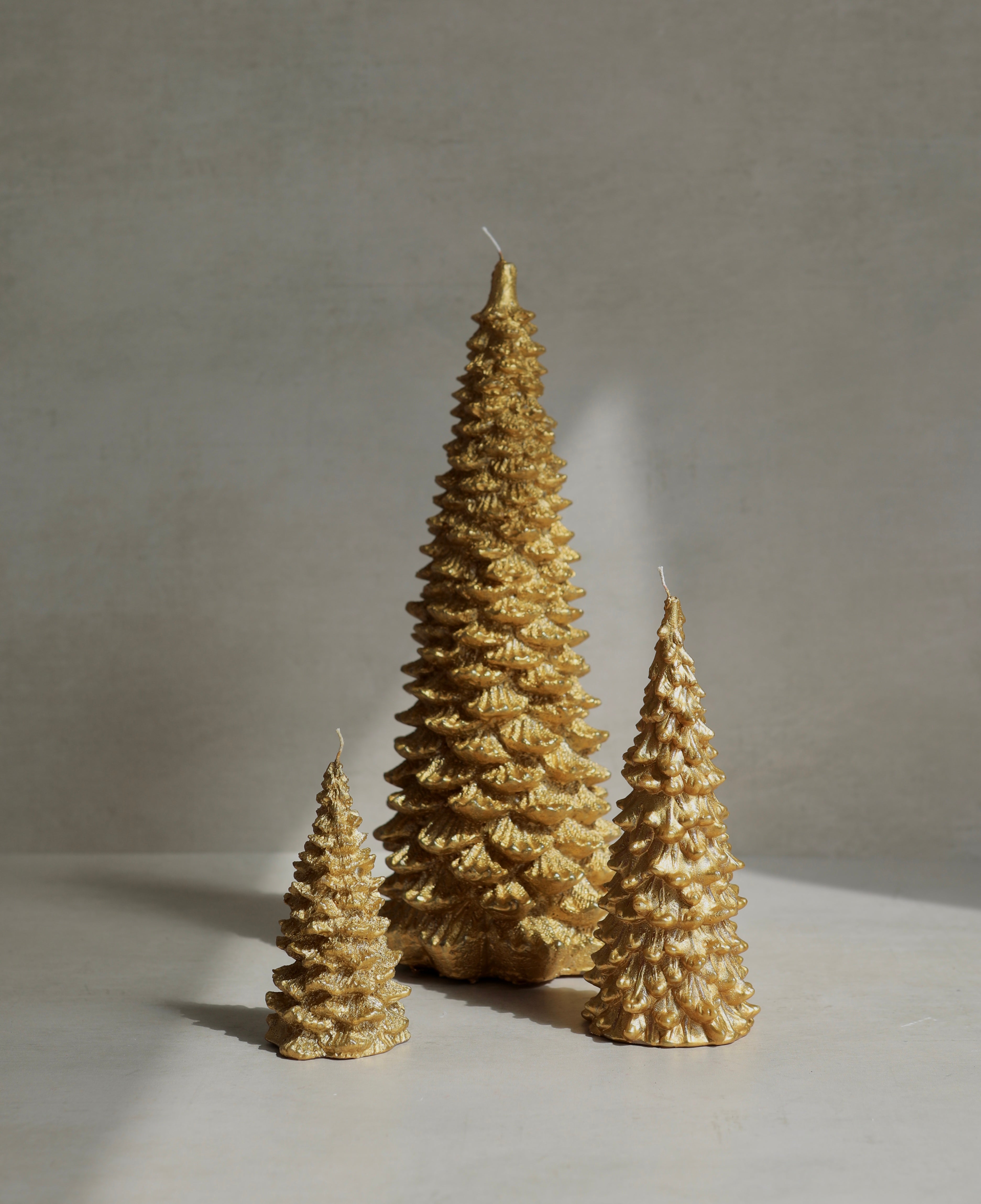 Gold Christmas Trees