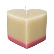 Pink Jasmine and Pear Heart Candle