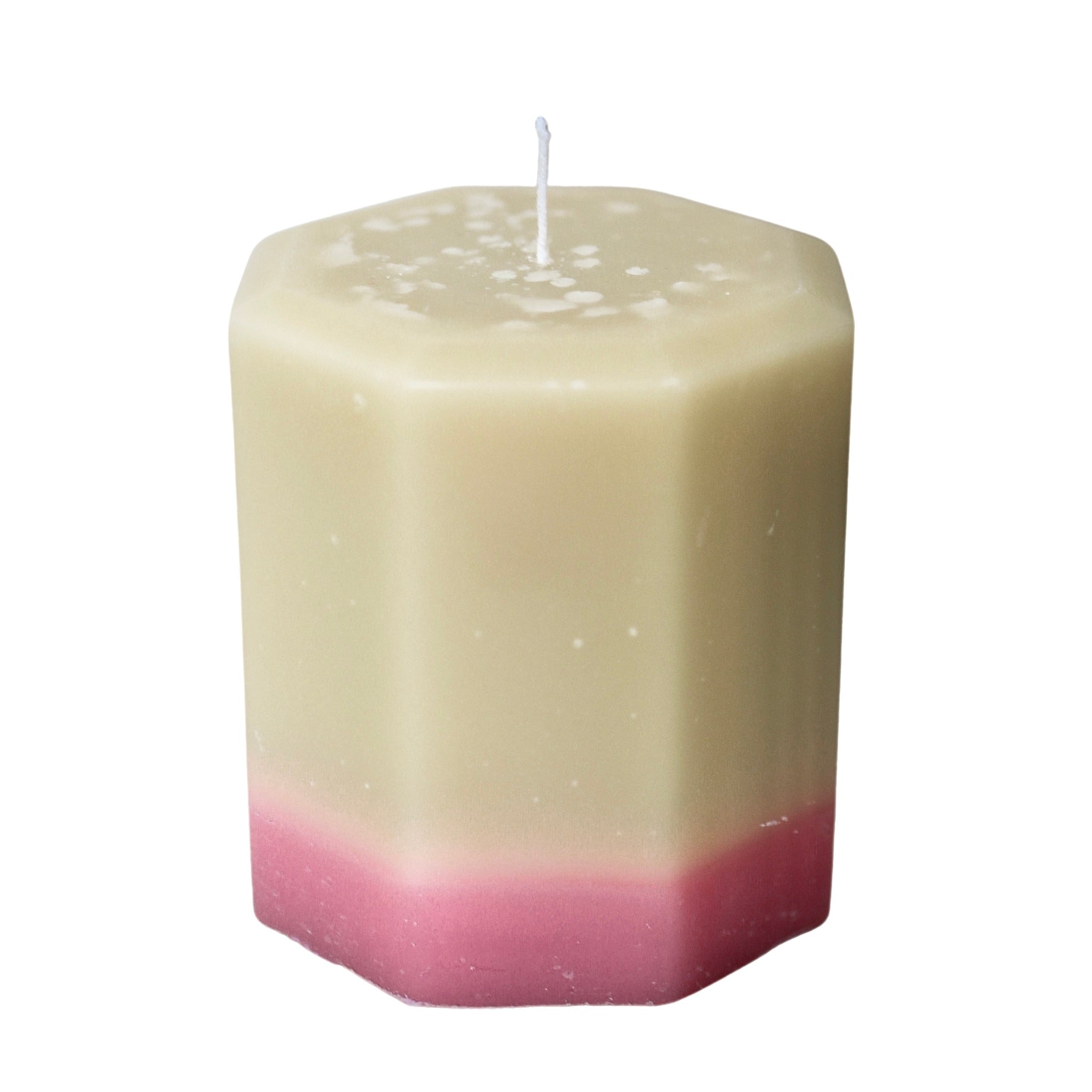 Pink Jasmine and Pear Octagon Candle