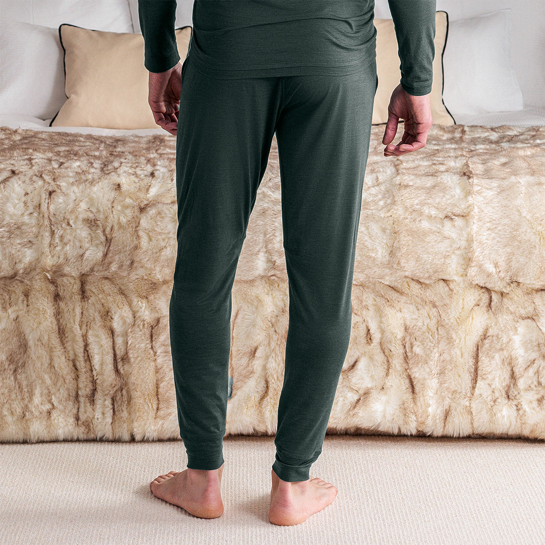 Sleep pants cuff men —NATTWARM™ SLEEP TECH