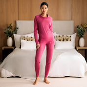 SLEEP PANTS CUFF WOMEN <br />—NATTWARM™ SLEEP TECH