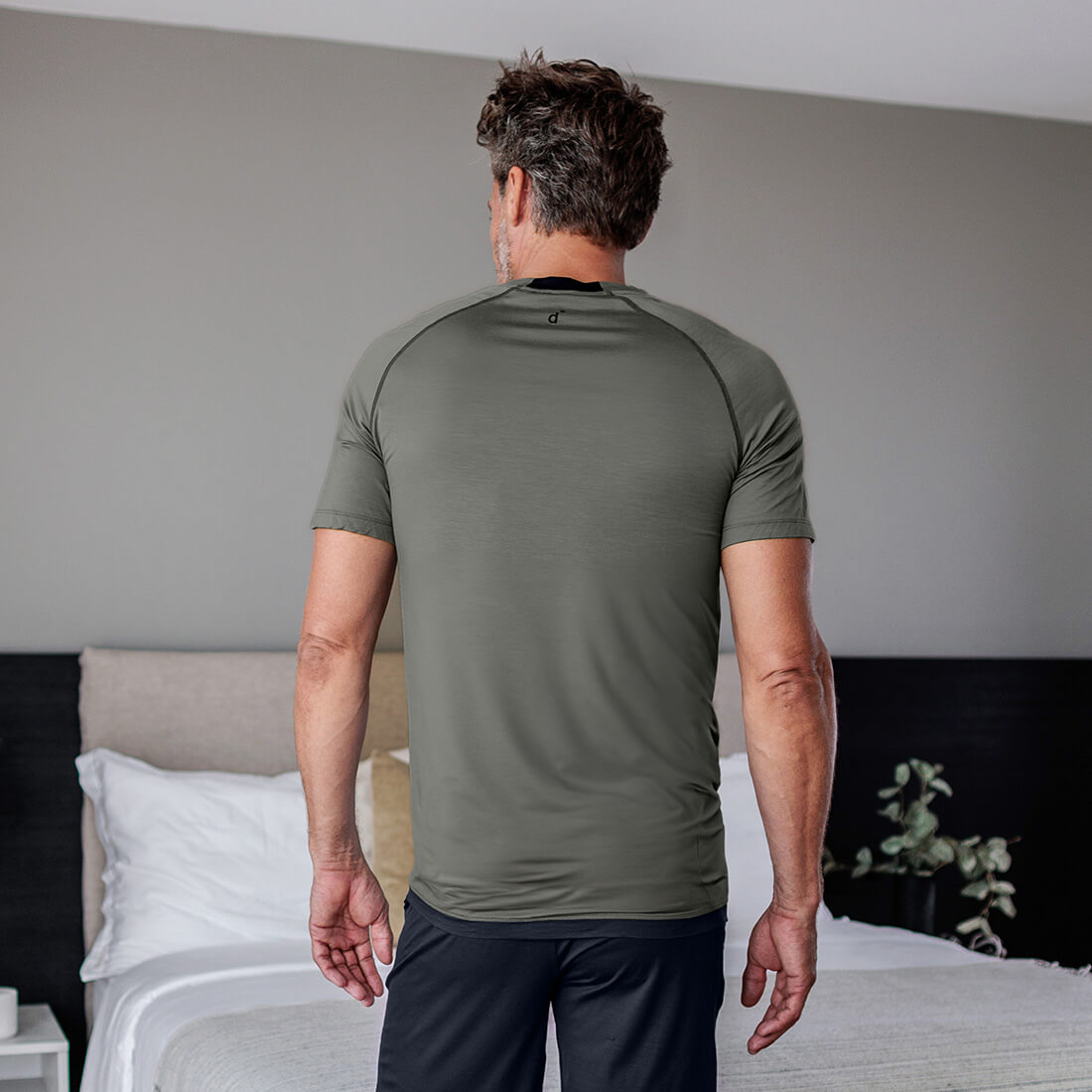 Sleep t-shirt men—NATTCOOL™ SLEEP TECH