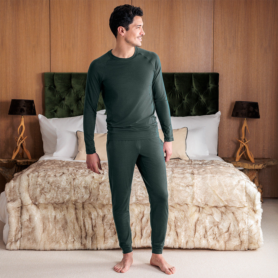 Sleep pants cuff men —NATTWARM™ SLEEP TECH