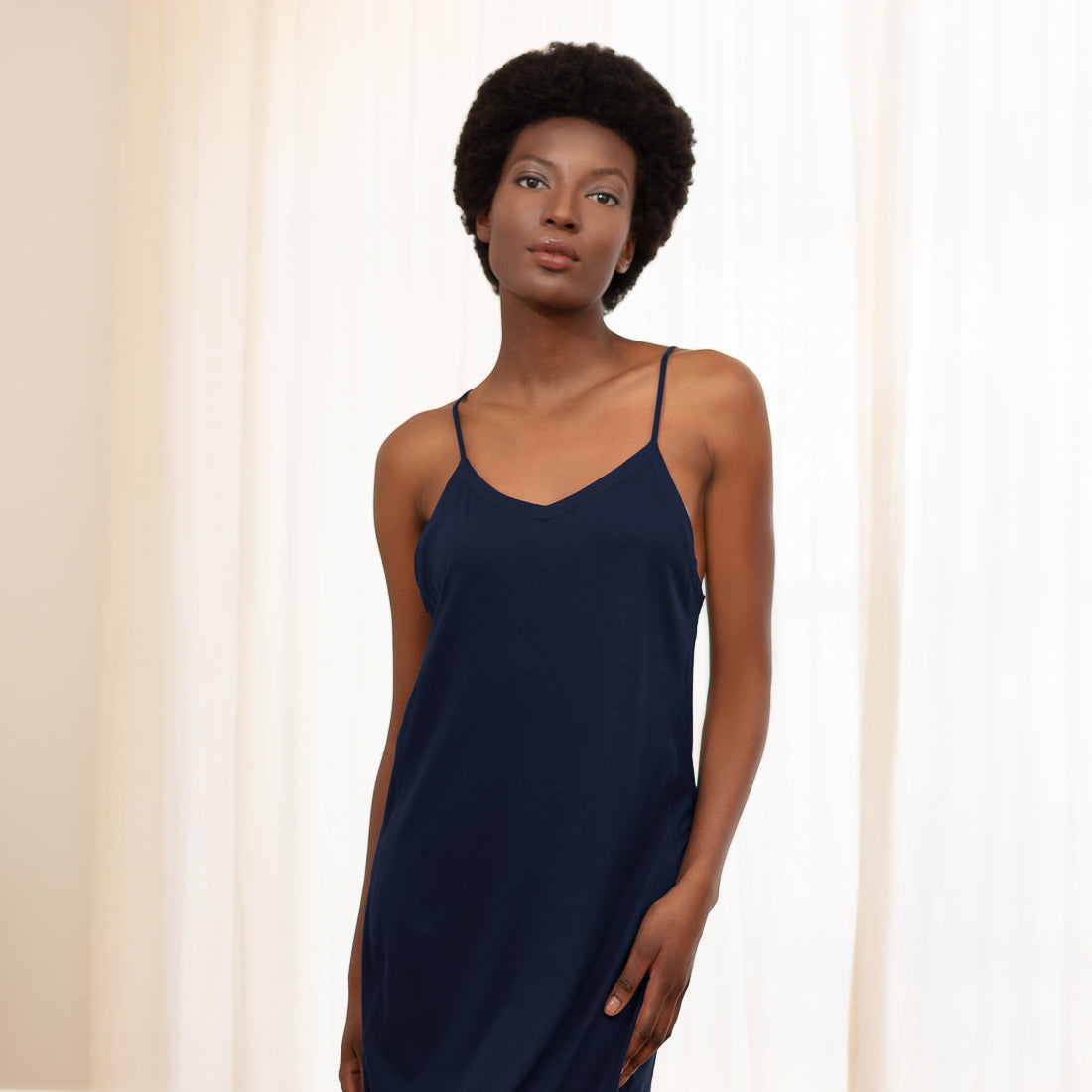 Long slip dress women —NATTCOOL™ SLEEP TECH