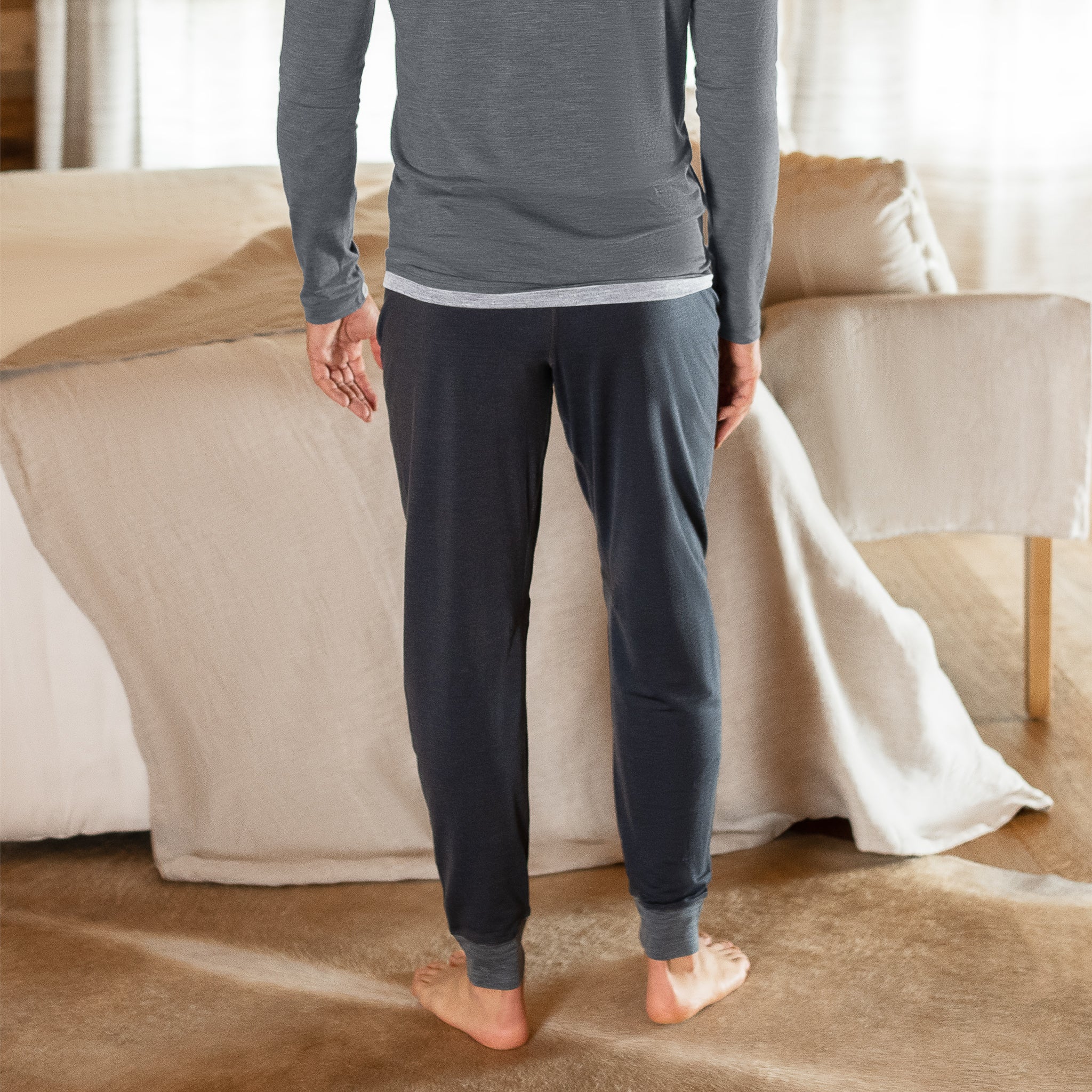 Sleep pants cuff men —NATTWARM™ SLEEP TECH