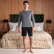 Sleep long sleeve top men<br />—NATTWARM™ SLEEP TECH