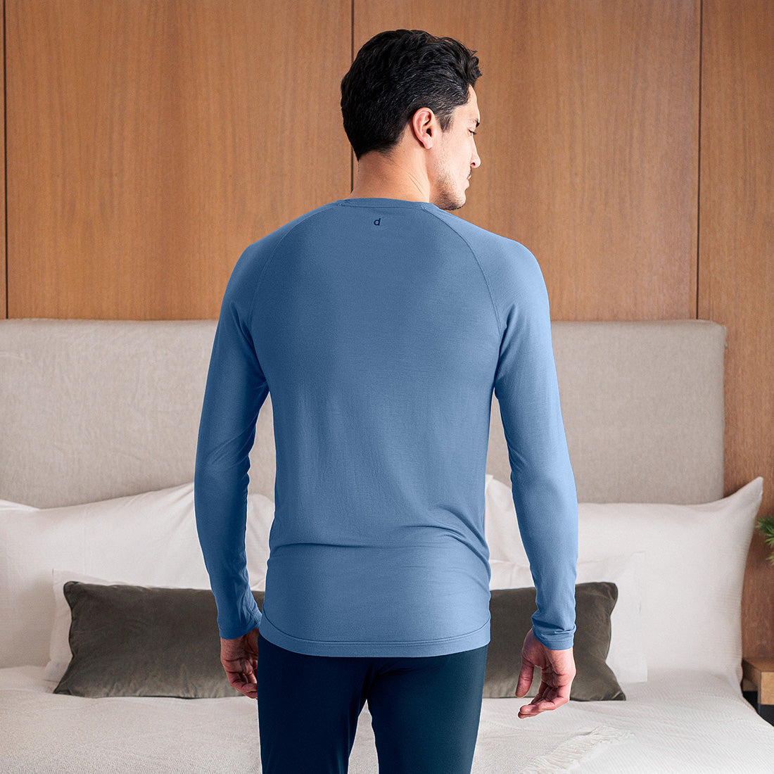 SLEEP LONG SLEEVE MEN  —NATTWELL™ SLEEP TECH