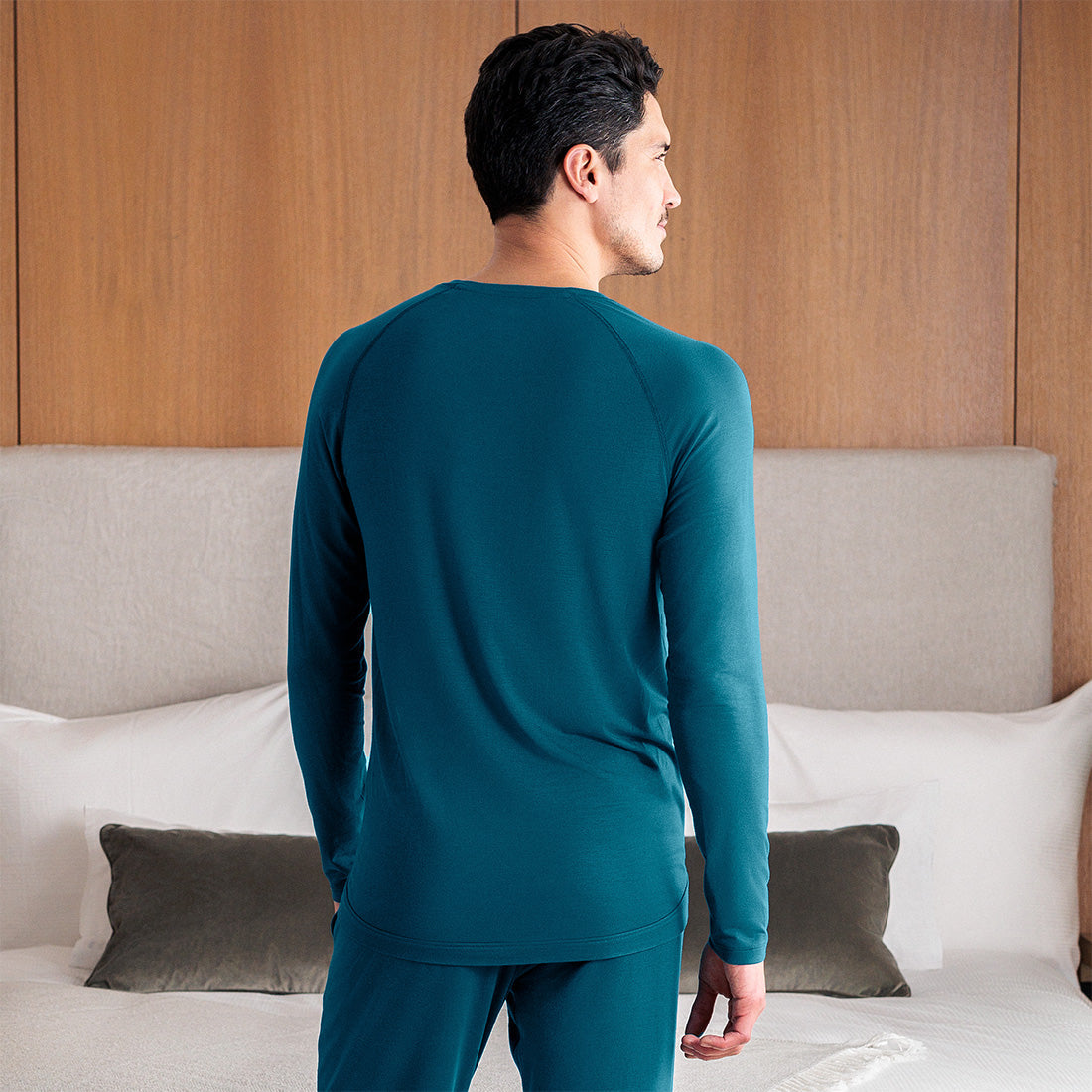 SLEEP LONG SLEEVE MEN  —NATTWELL™ SLEEP TECH