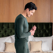 Sleep long sleeve top men<br />—NATTWARM™ SLEEP TECH