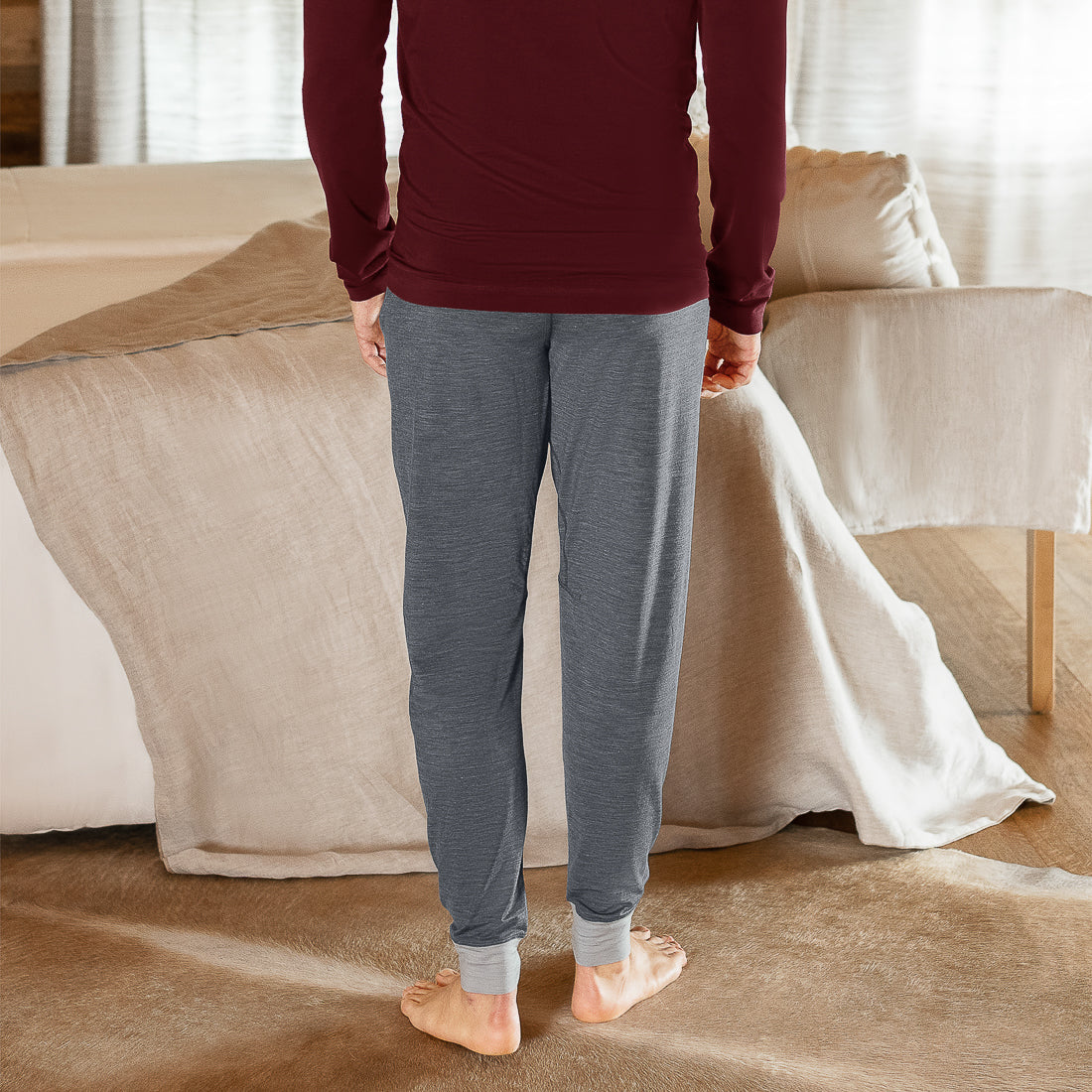 Sleep pants cuff men —NATTWARM™ SLEEP TECH