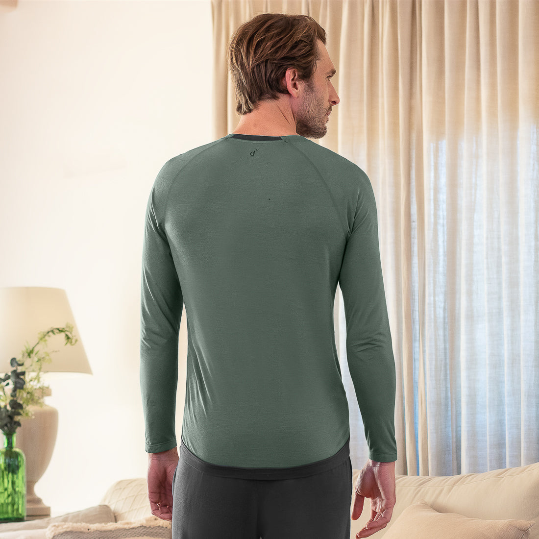 SLEEP LONG SLEEVE MEN  —NATTWELL™ SLEEP TECH