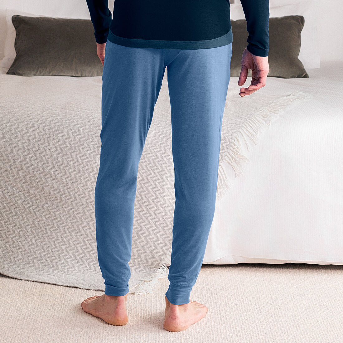 Sleep pants cuff men—NATTWELL™ SLEEP TECH