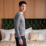 Sleep long sleeve top men<br />—NATTWARM™ SLEEP TECH