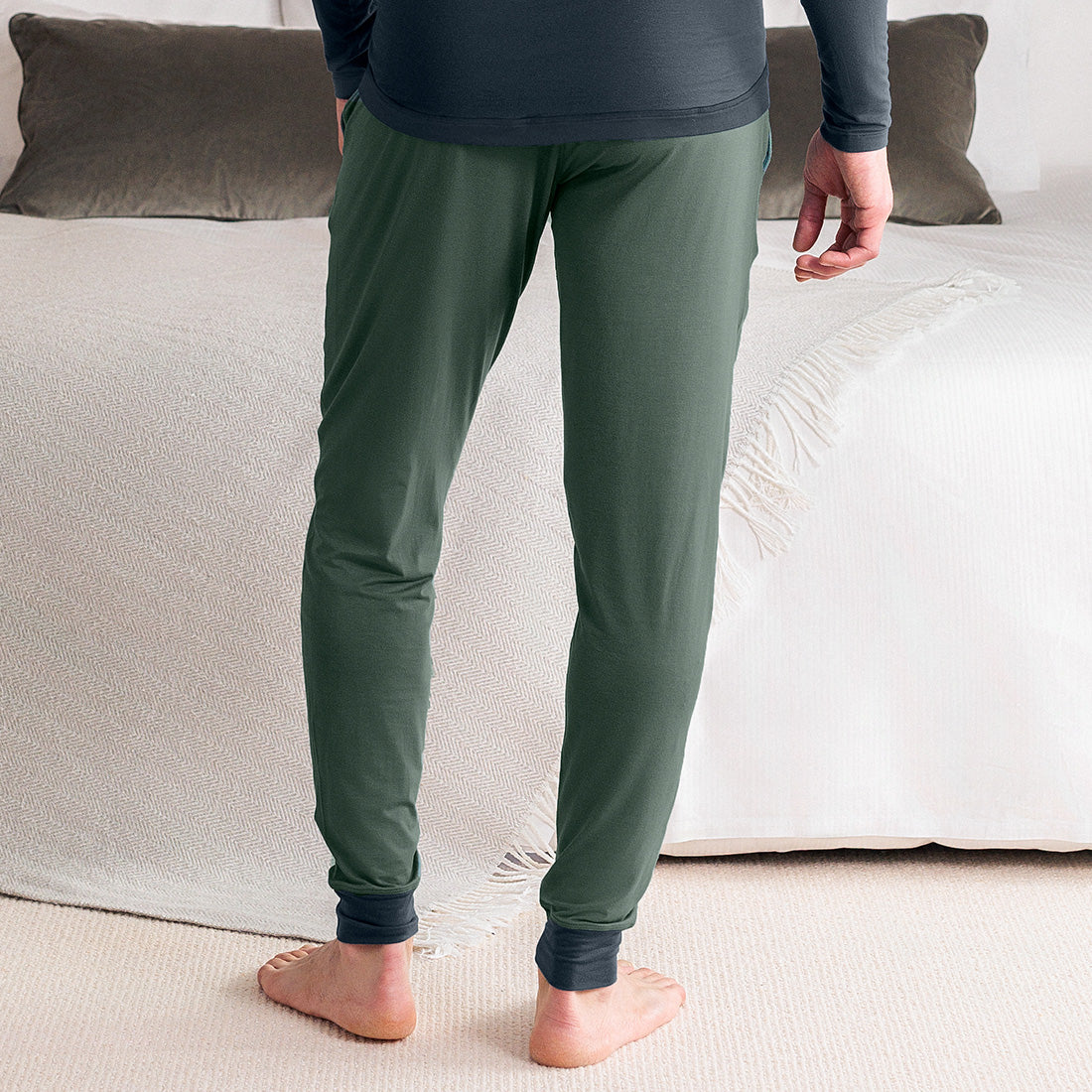 Sleep pants cuff men—NATTWELL™ SLEEP TECH