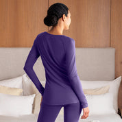 Sleep long sleeve top women <br />—NATTWELL™ SLEEP TECH