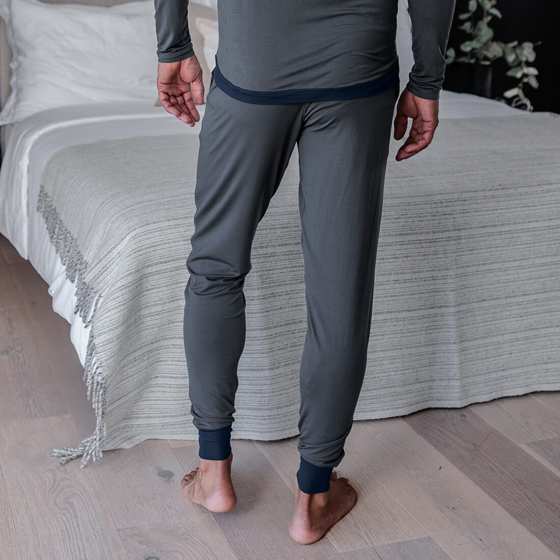 Sleep pants cuff men—NATTWELL™ SLEEP TECH