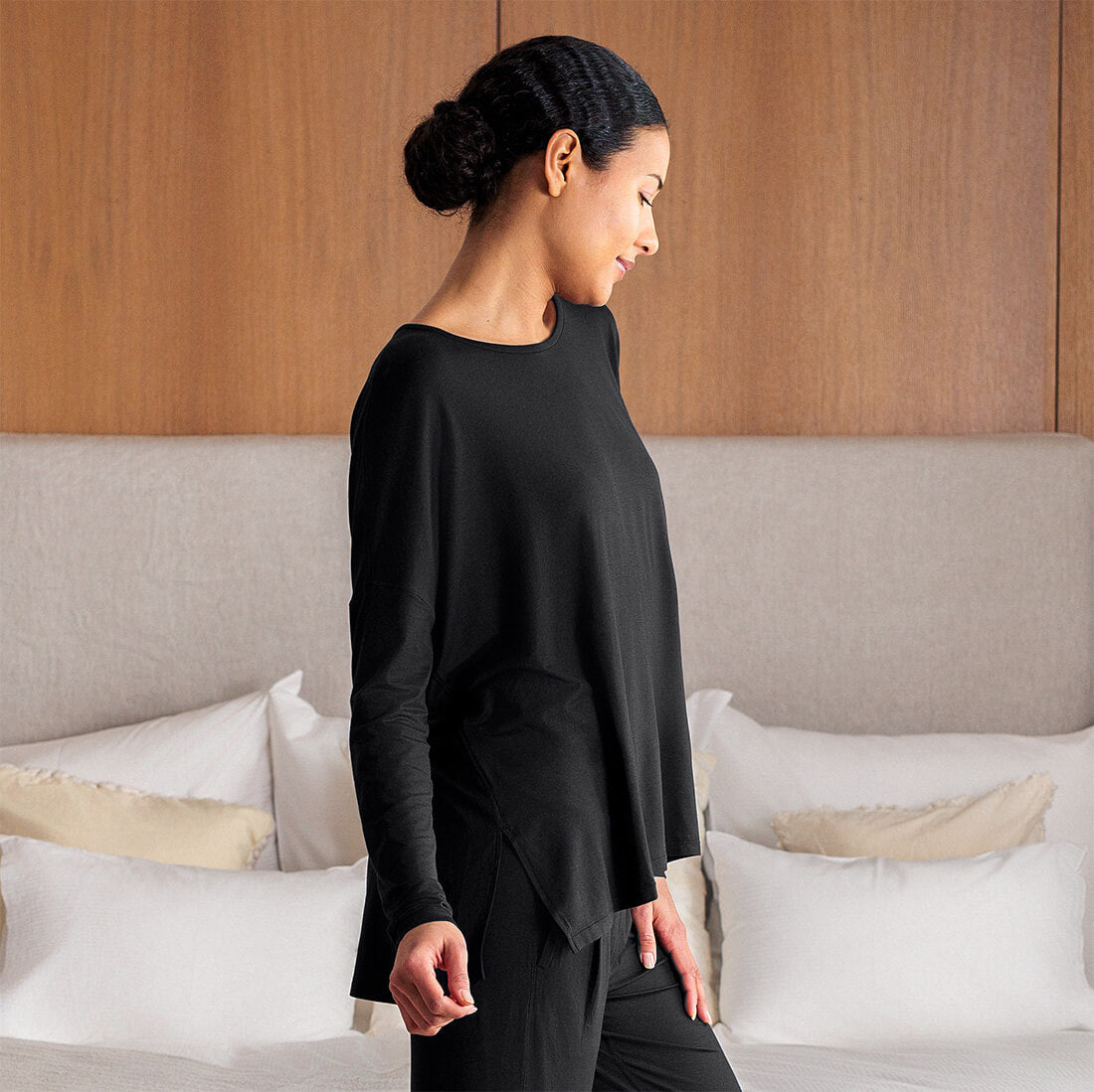 Long sleeve loose fit top — NATTWELL™