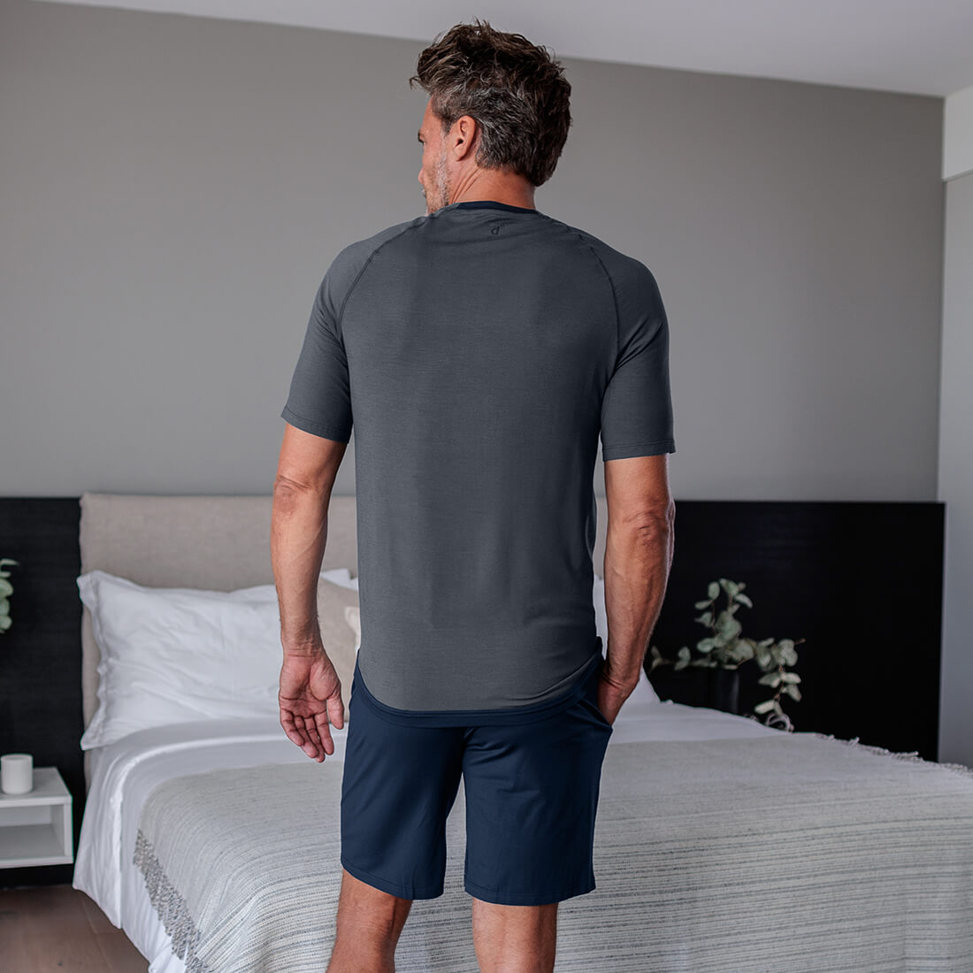 Sleep t-shirt men —NATTWELL™ SLEEP TECH