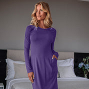 Sleep dress long sleeve women<br />—NATTWELL™ SLEEP TECH