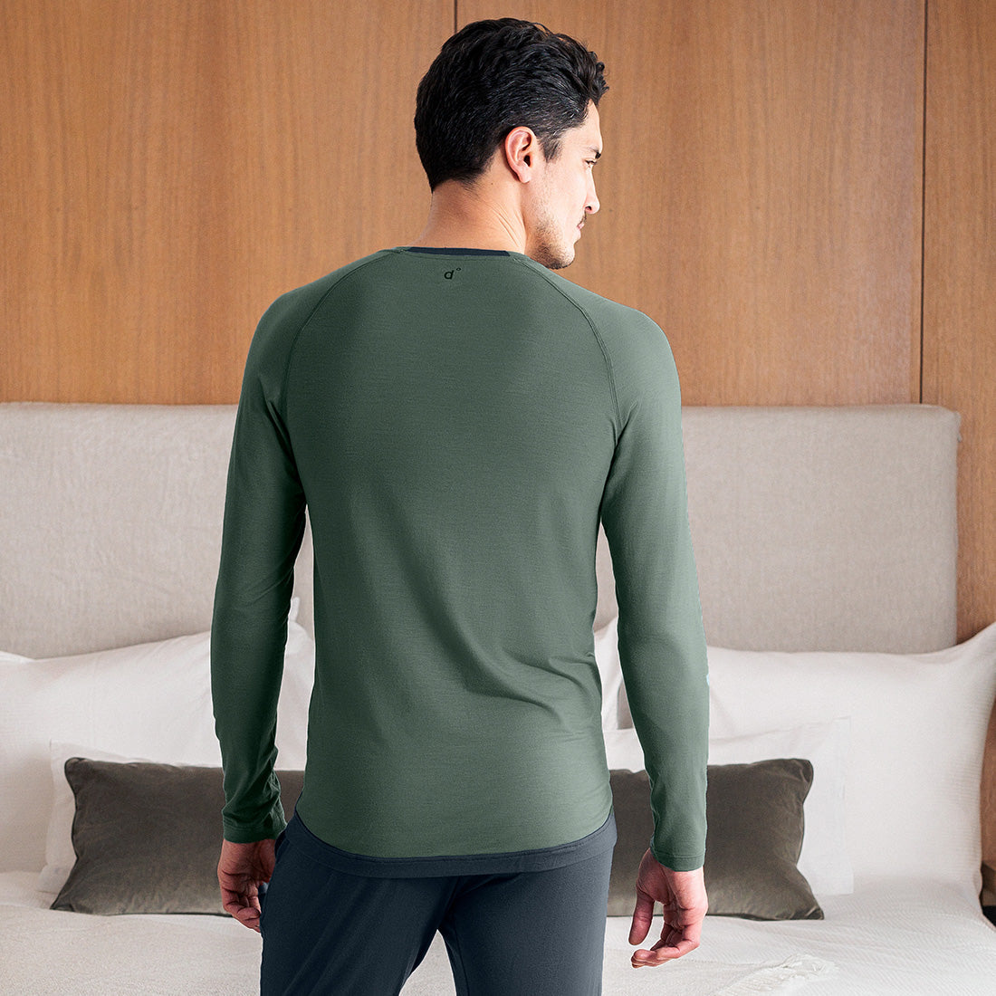 SLEEP LONG SLEEVE MEN  —NATTWELL™ SLEEP TECH