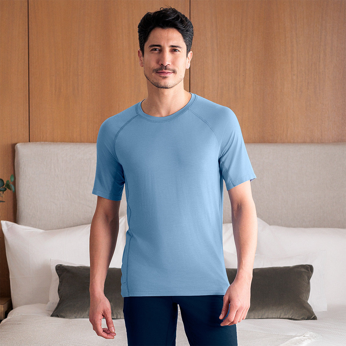 Sleep t-shirt men —NATTWELL™ SLEEP TECH