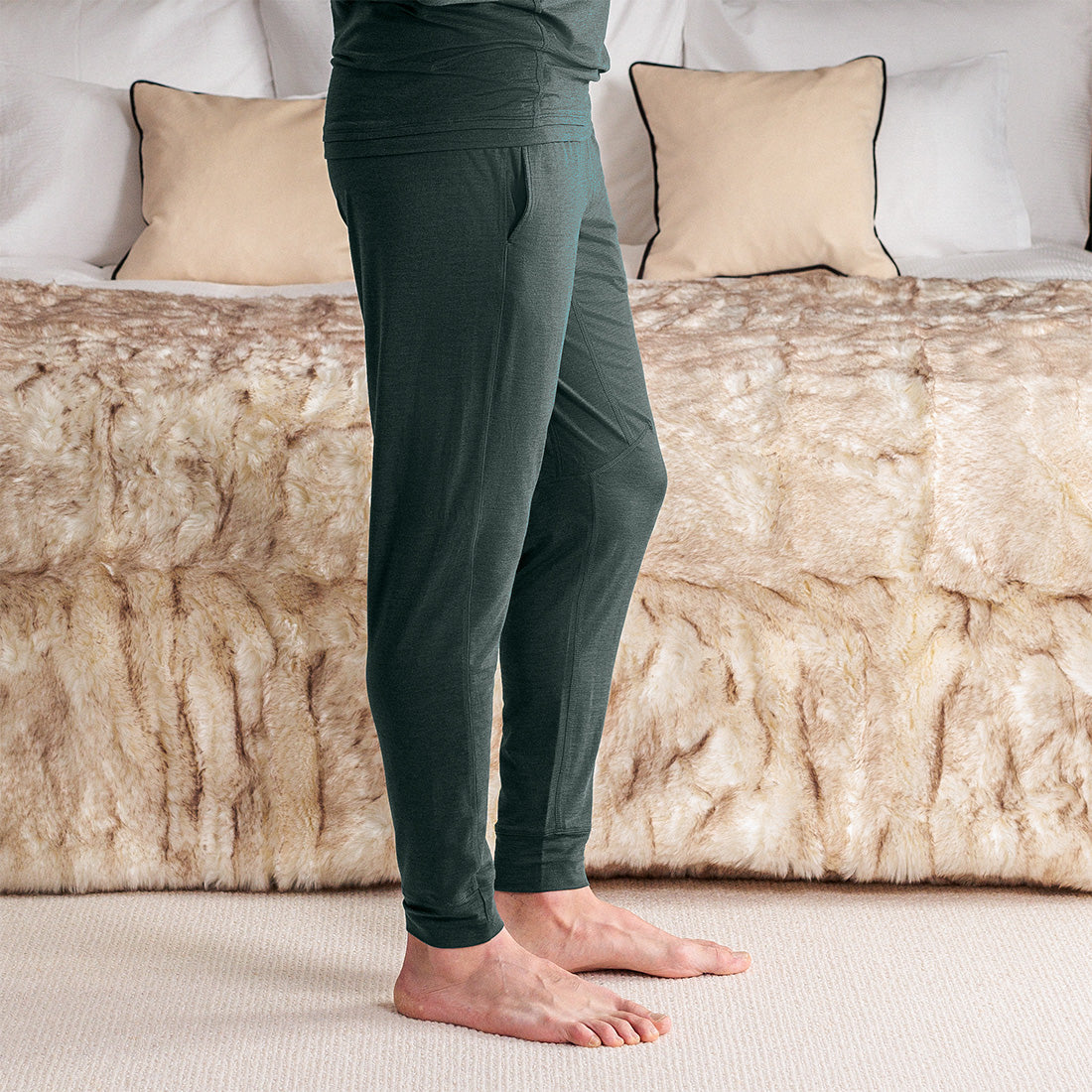 Sleep pants cuff men —NATTWARM™ SLEEP TECH