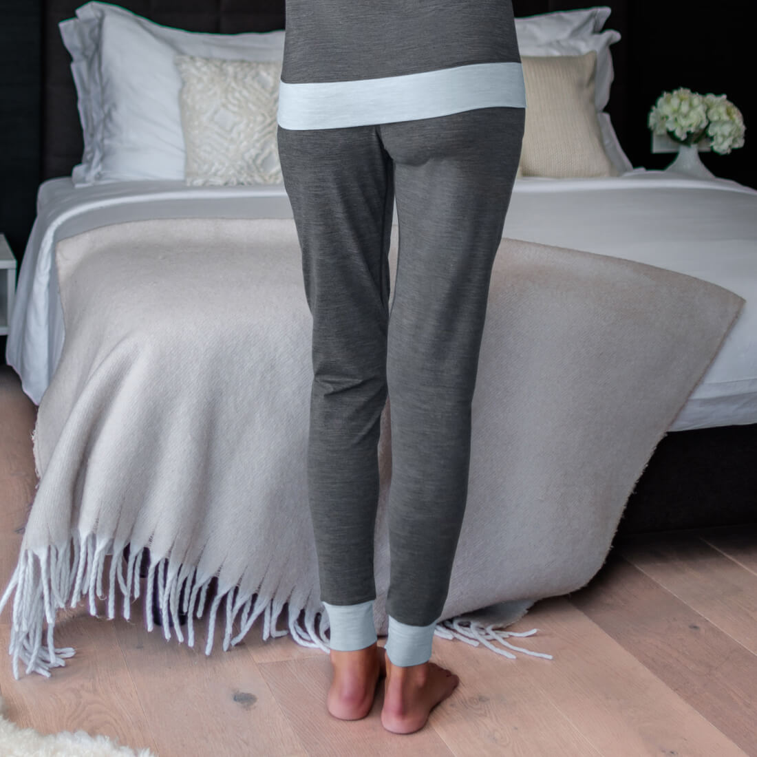 SLEEP PANTS CUFF WOMEN —NATTWARM™ SLEEP TECH