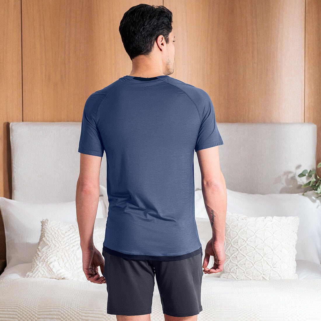 Sleep t-shirt men—NATTCOOL™ SLEEP TECH