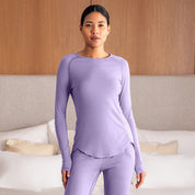 Sleep long sleeve top women <br />—NATTWELL™ SLEEP TECH