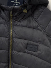 Grey Raknes Water-Resistant Insulated Jacket