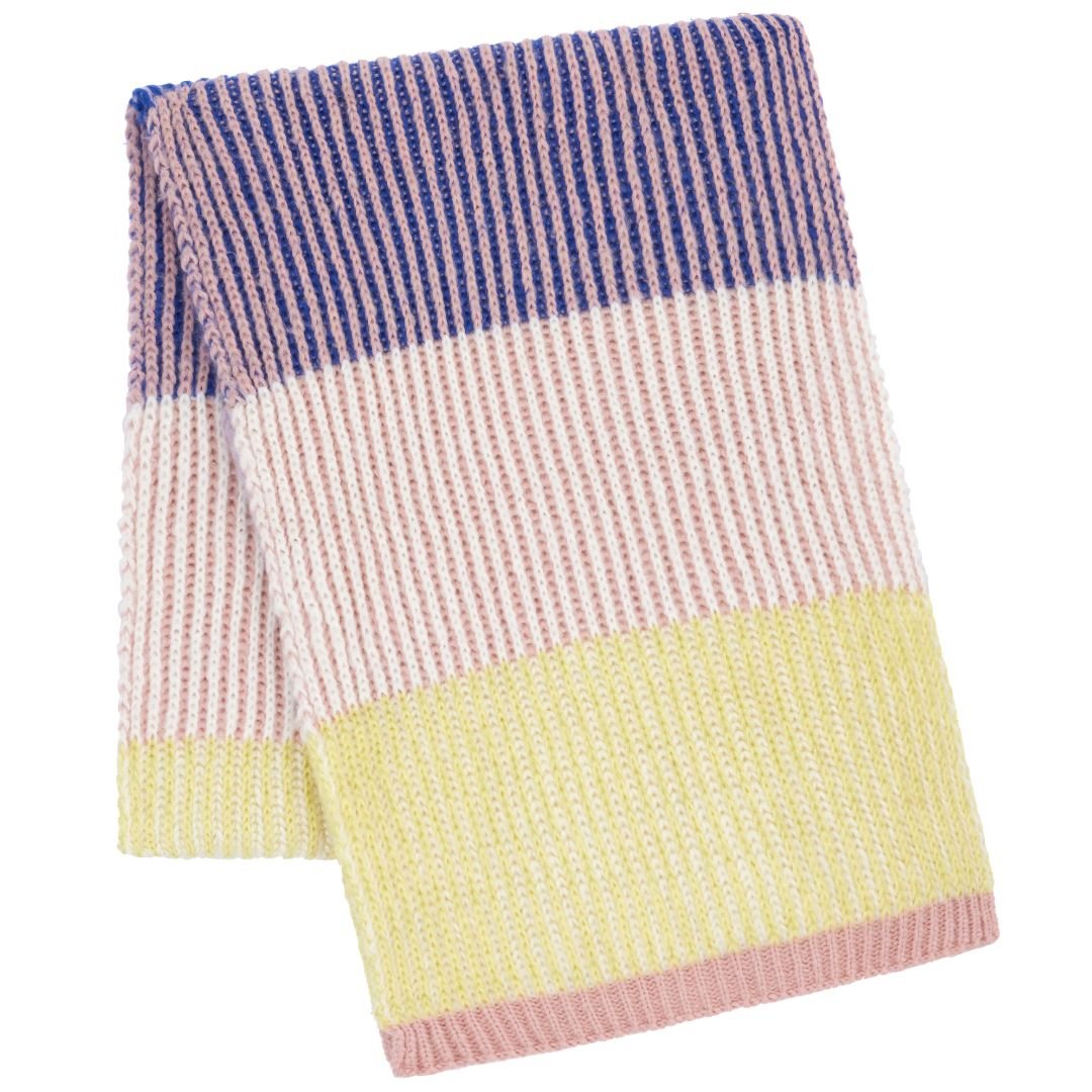 Leia Stripe Oversized Scarf - Pink