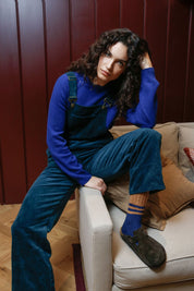 LENI DUNGAREE - Marine Green