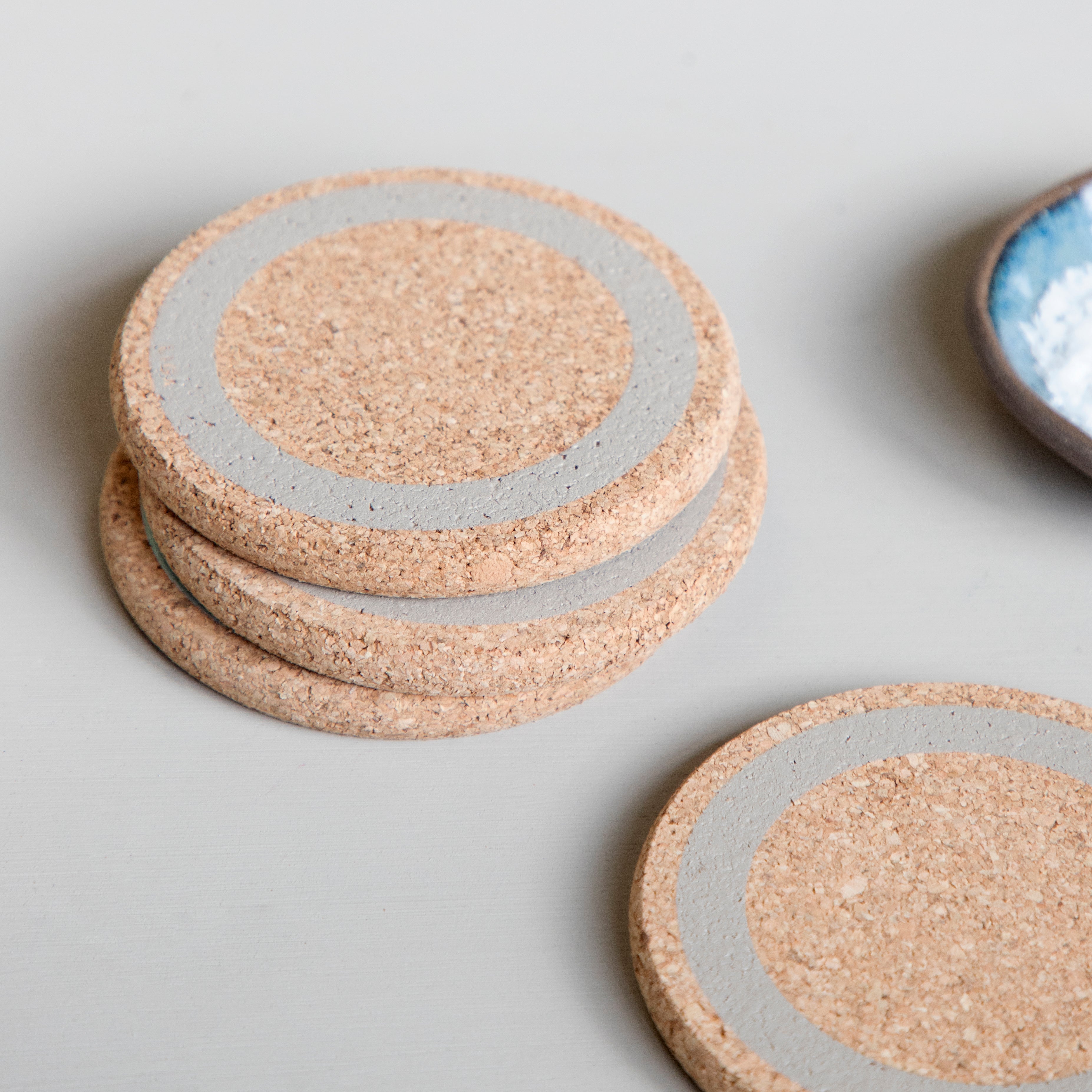 Cork Coaster Earth Clay