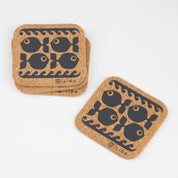 Hornsea Cork Coasters | Fish