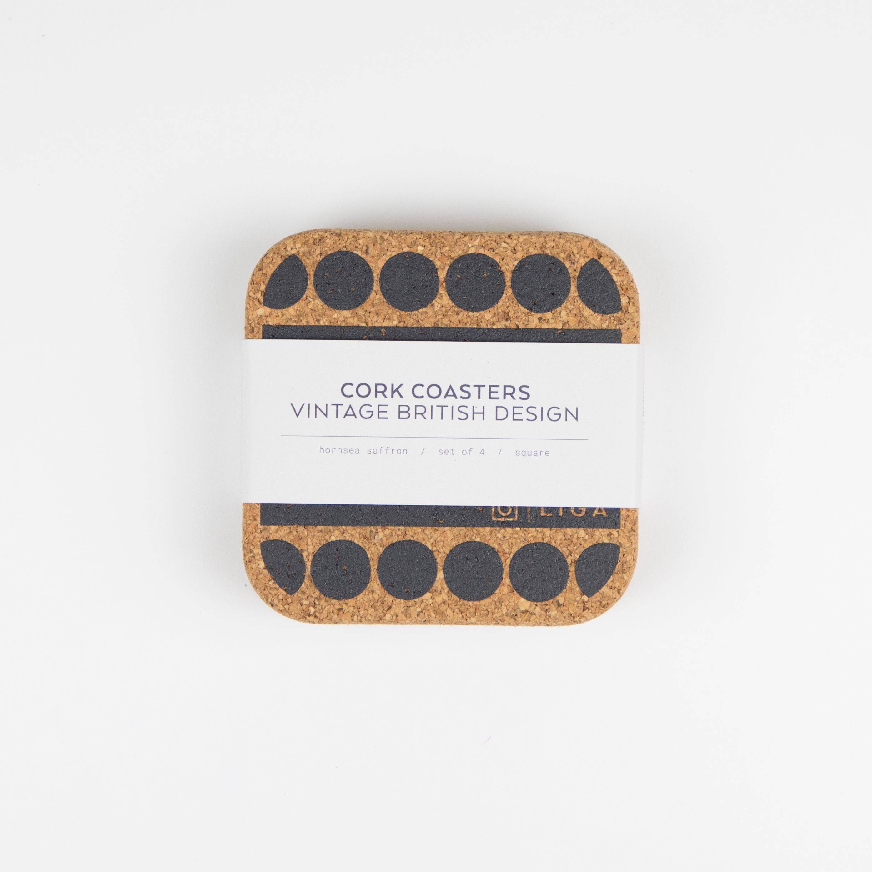 Hornsea Cork Coasters | Saffron