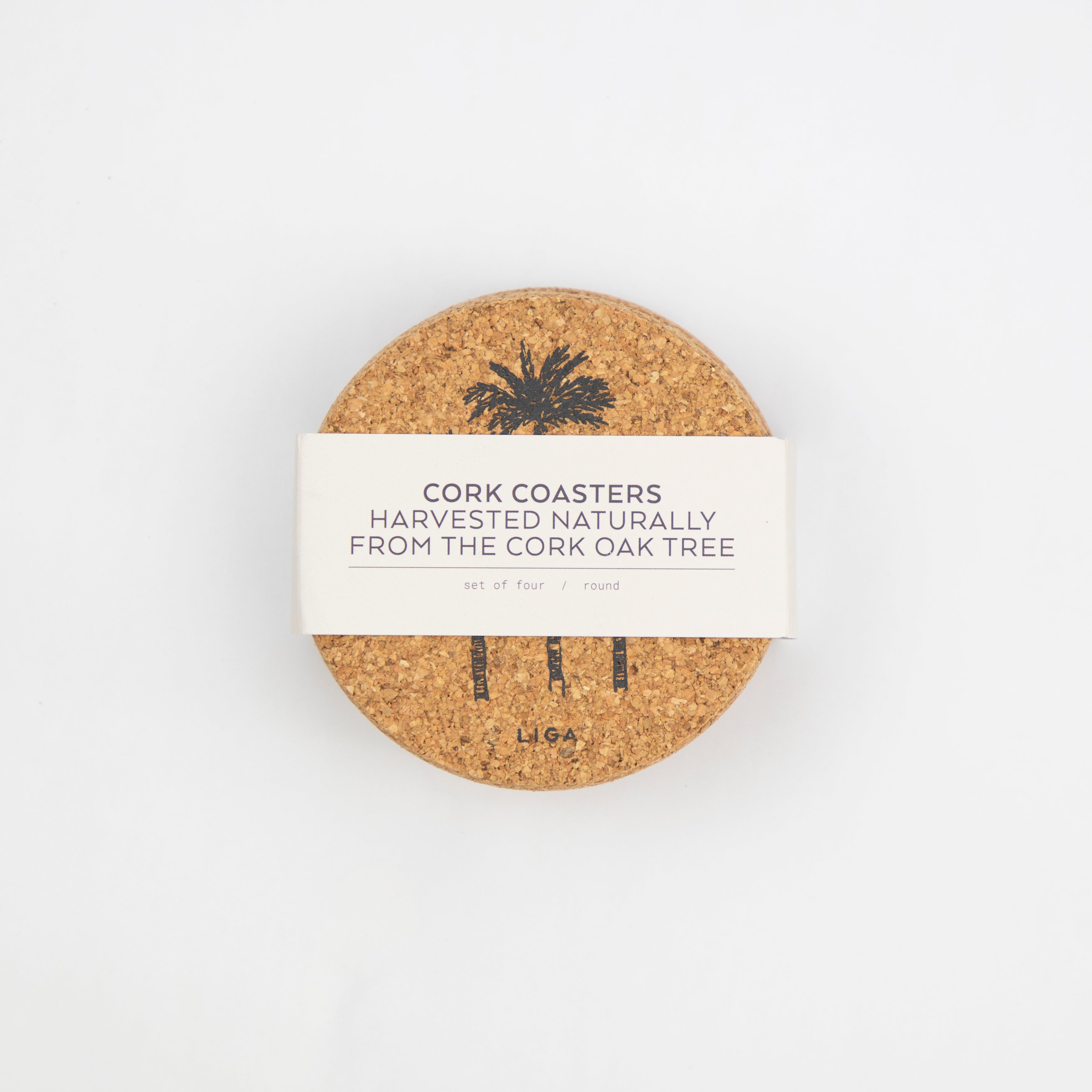 Cork Coaster Palms