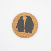 Cork Coaster Penguins