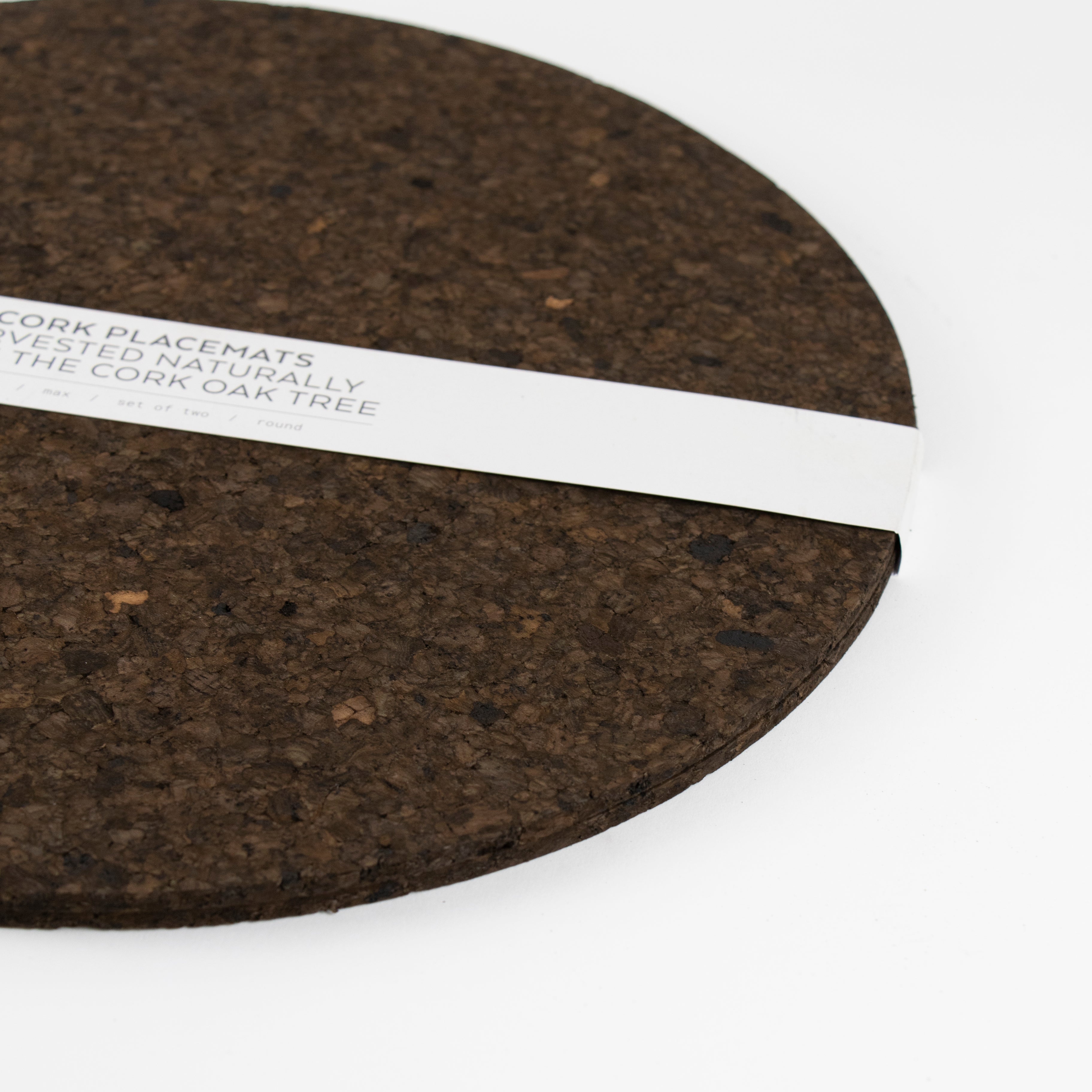 Smoked Cork Max Placemats