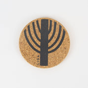 Cork Coaster Winter Tree