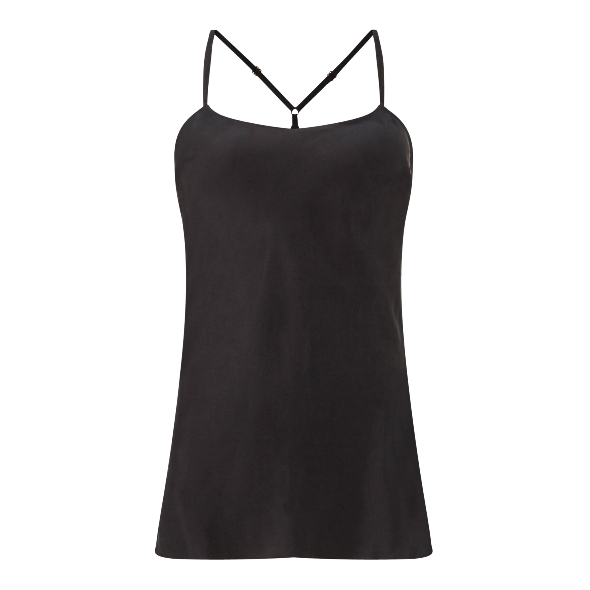 Lola Ebony Silk Camisole