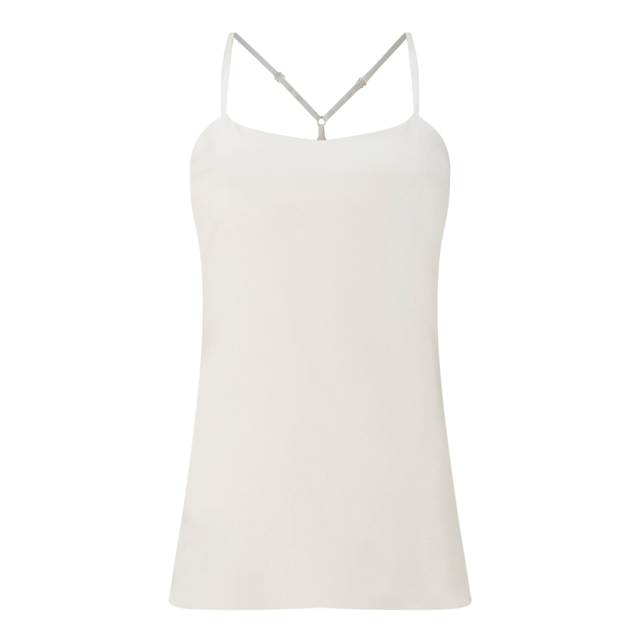 Lola Ivory Silk Camisole