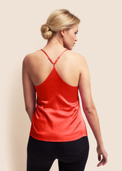 Lola Scarlett Silk Camisole