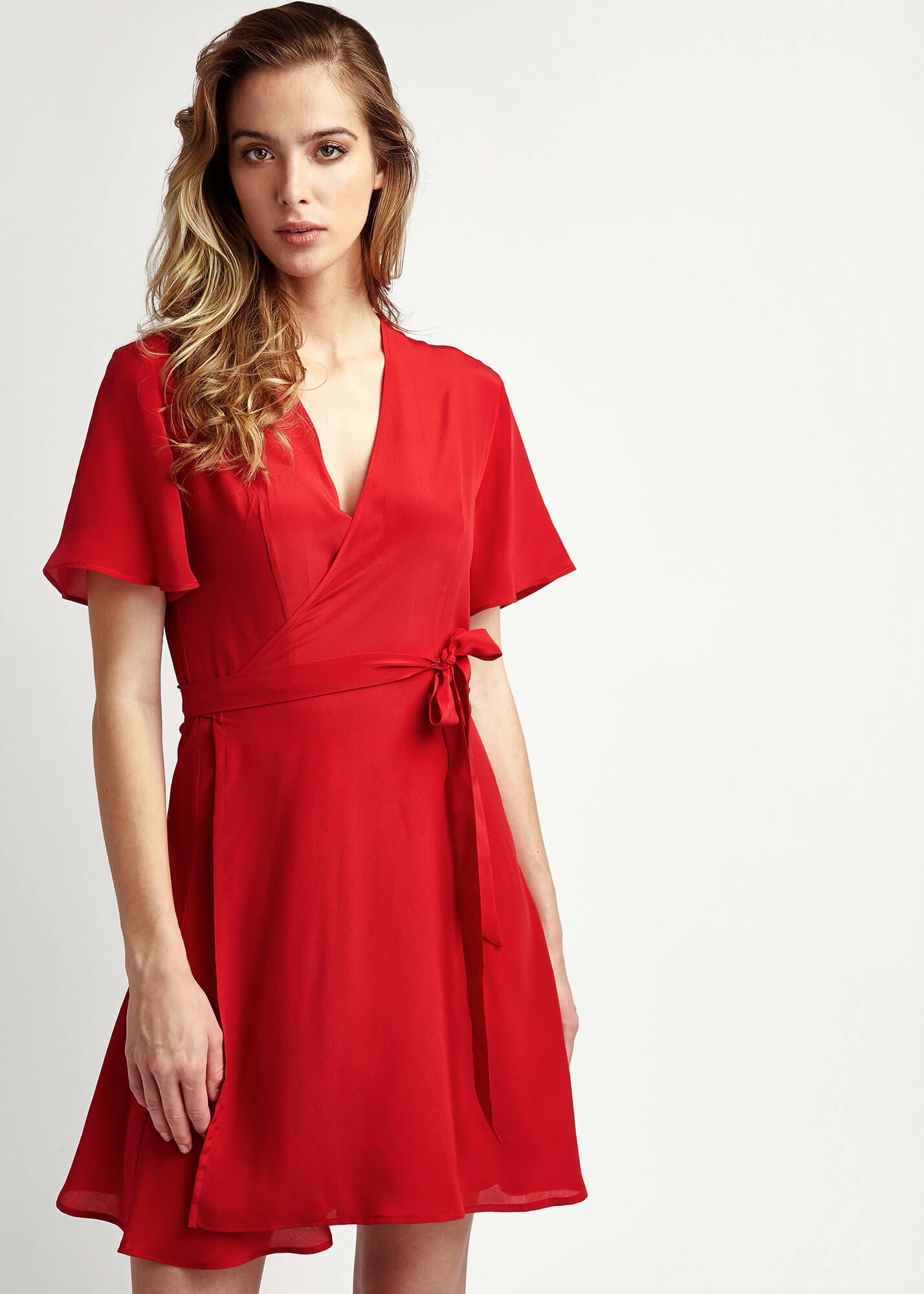 Lolita Scarlett Mini Wrap Dress